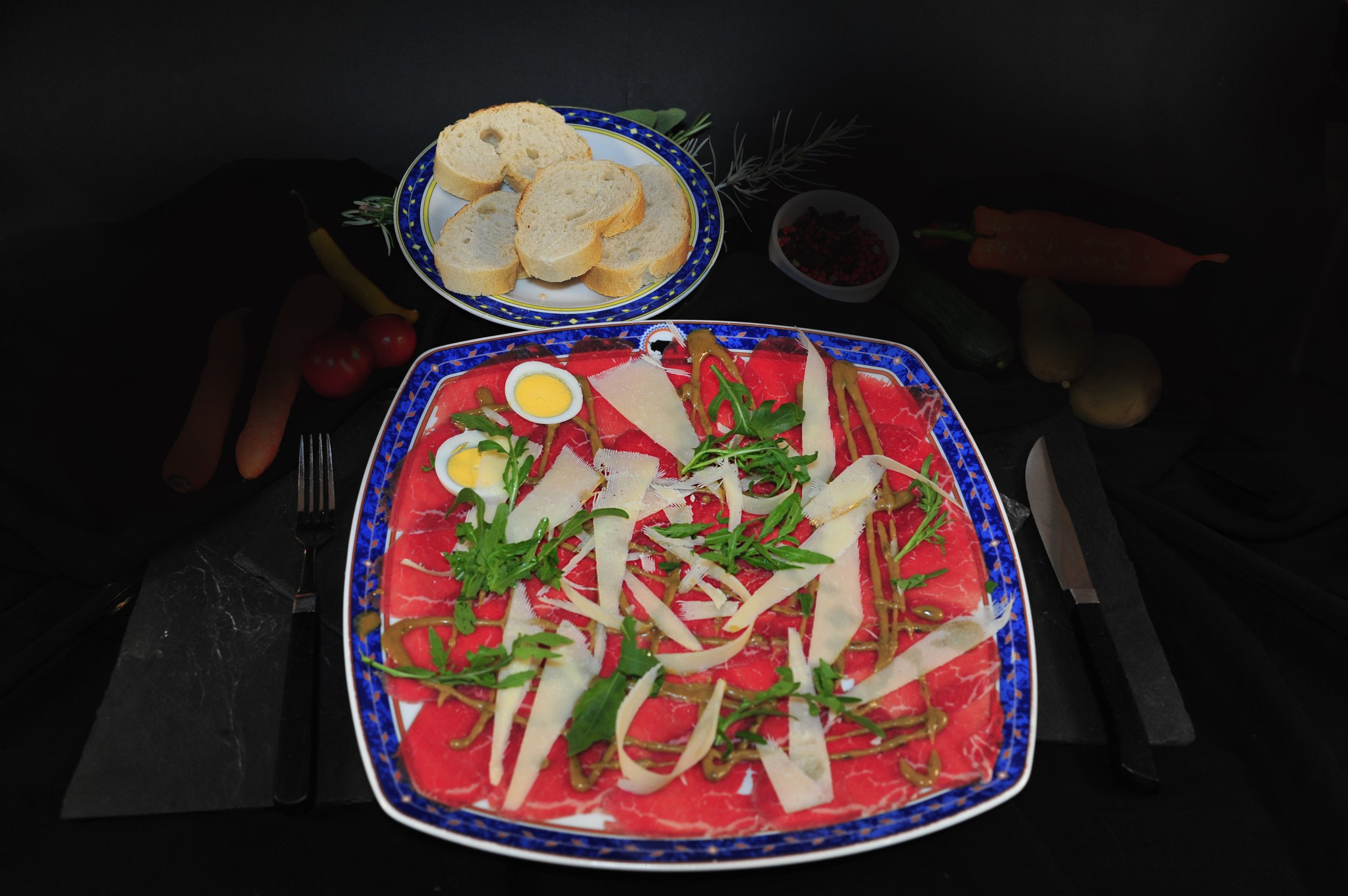 Sanders Steakhaus Rindercarpaccio